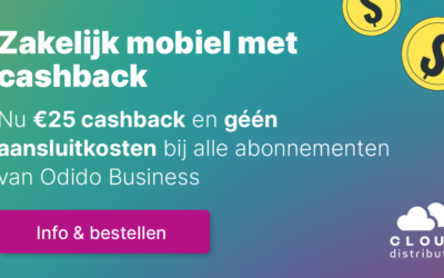 Odido Business €25,- cashback actie